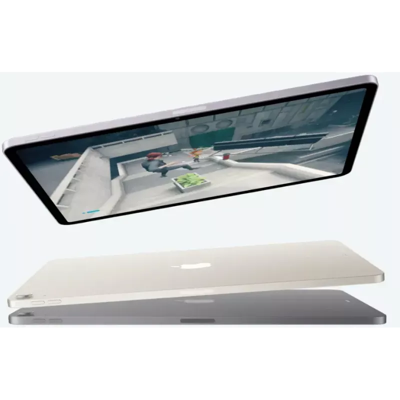 Planšetinis kompiuteris Apple iPad Air 5G (M4) 11 colių 256 GB, 12 GB RAM, Wi‑Fi 7, iPadOS 26, Smėlio spalvos