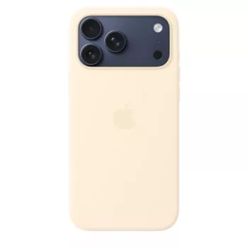 Silicone Case su MagSafe, skirta Apple iPhone 17 Pro Max, Vanilla, tinka 17,5 cm (6,9 colio) ekranui