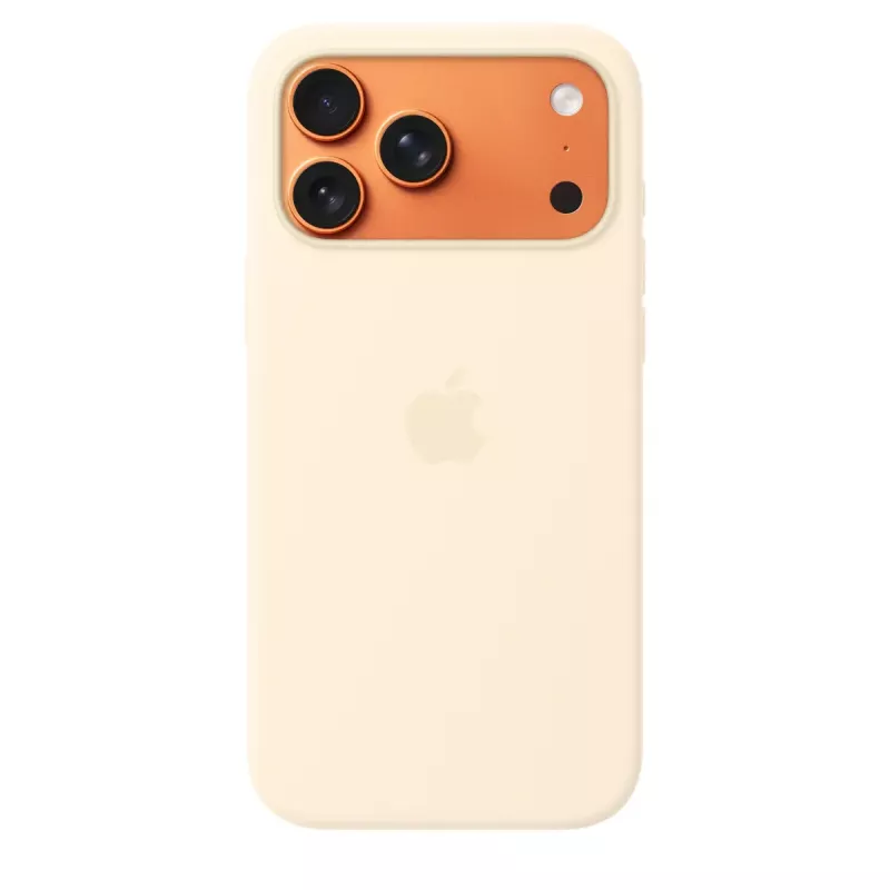 Silicone Case su MagSafe, skirta Apple iPhone 17 Pro Max, Vanilla, tinka 17,5 cm (6,9 colio) ekranui