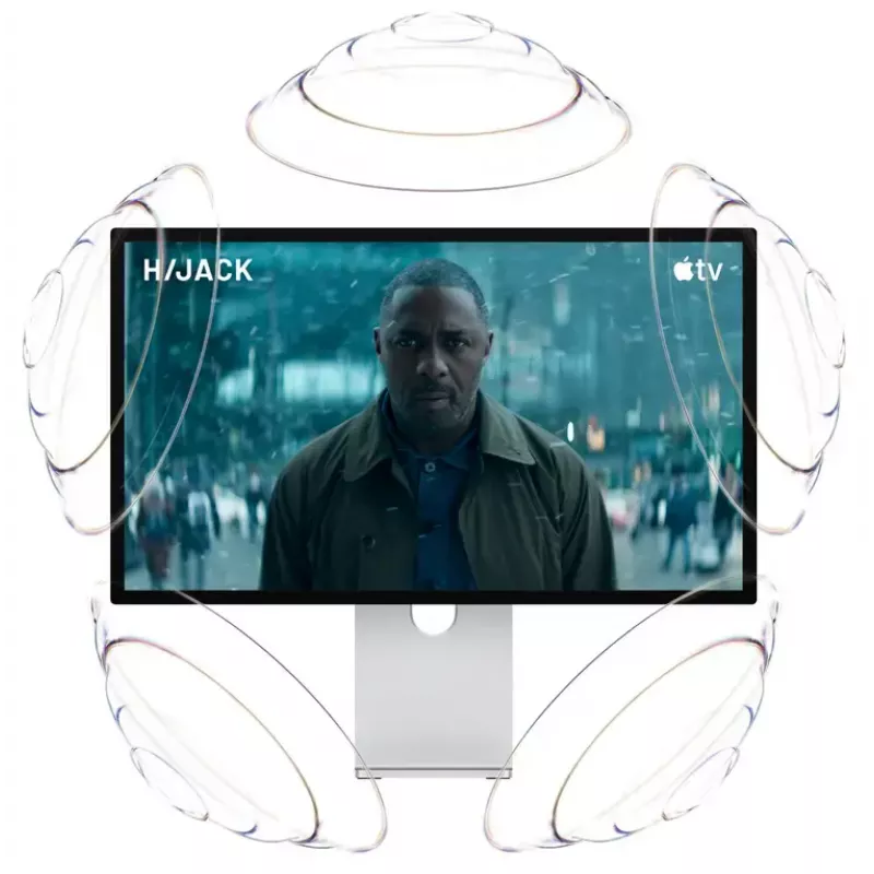 Monitorius Apple Studio Display XDR – 27 colių 5K (5120×2880), LED, nano-tekstūros stiklas, pakreipiamas ir aukščio reguliavimo stovas, sidabrinis