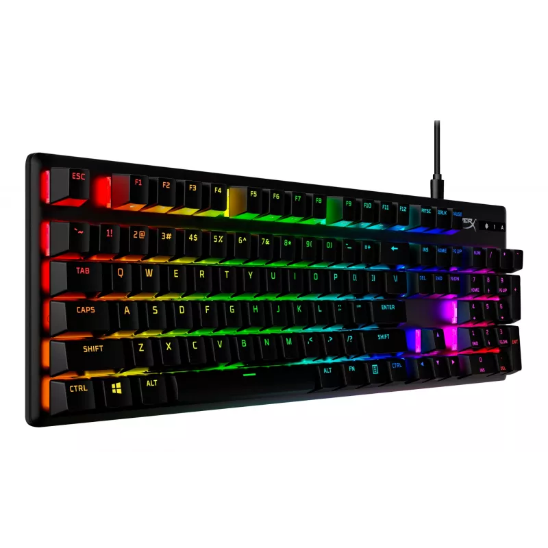 HyperX Alloy Origins PBT HX Blue – mechaninė žaidimų klaviatūra