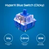 HyperX Alloy Origins PBT HX Blue – mechaninė žaidimų klaviatūra
