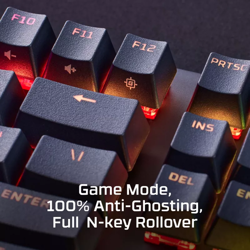 HyperX Alloy Origins PBT HX Blue – mechaninė žaidimų klaviatūra
