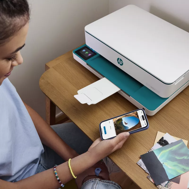 HP ENVY 6122e belaidis daugiafunkcis spausdintuvas, rašalinis, spalvotas, Instant Ink, nuotraukų spausdinimas