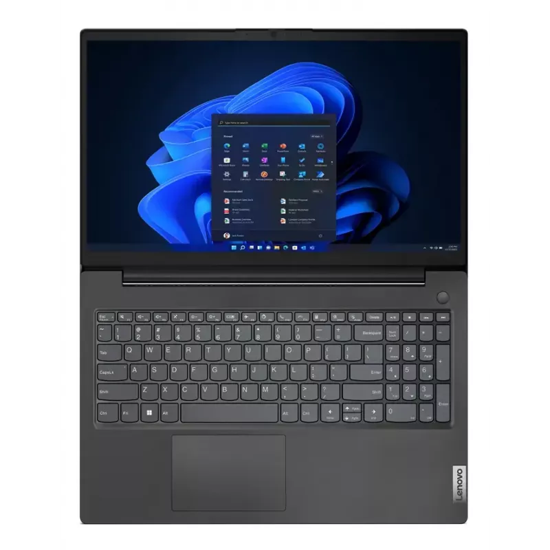 Nešiojamas kompiuteris Lenovo V15 G4 AMN AMD Ryzen™ 3 7320U 39,6 cm (15,6 colio) Full HD 16 GB LPDDR5-SDRAM 512 GB SSD Wi-Fi 5 (802.11ac) anglų juodas