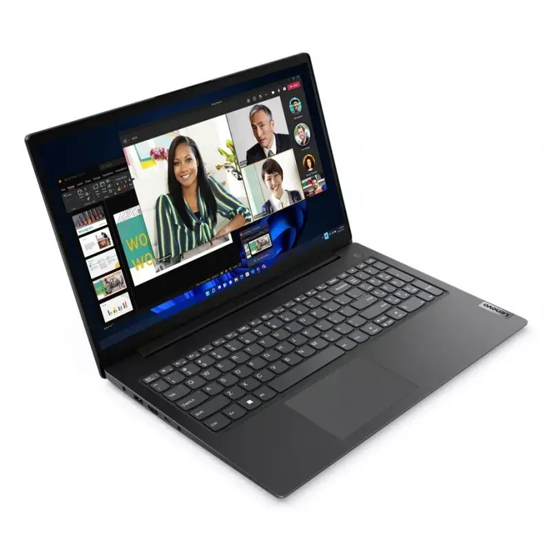 Nešiojamas kompiuteris Lenovo V15 G4 AMN AMD Ryzen™ 3 7320U 39,6 cm (15,6 colio) Full HD 16 GB LPDDR5-SDRAM 512 GB SSD Wi-Fi 5 (802.11ac) anglų juodas
