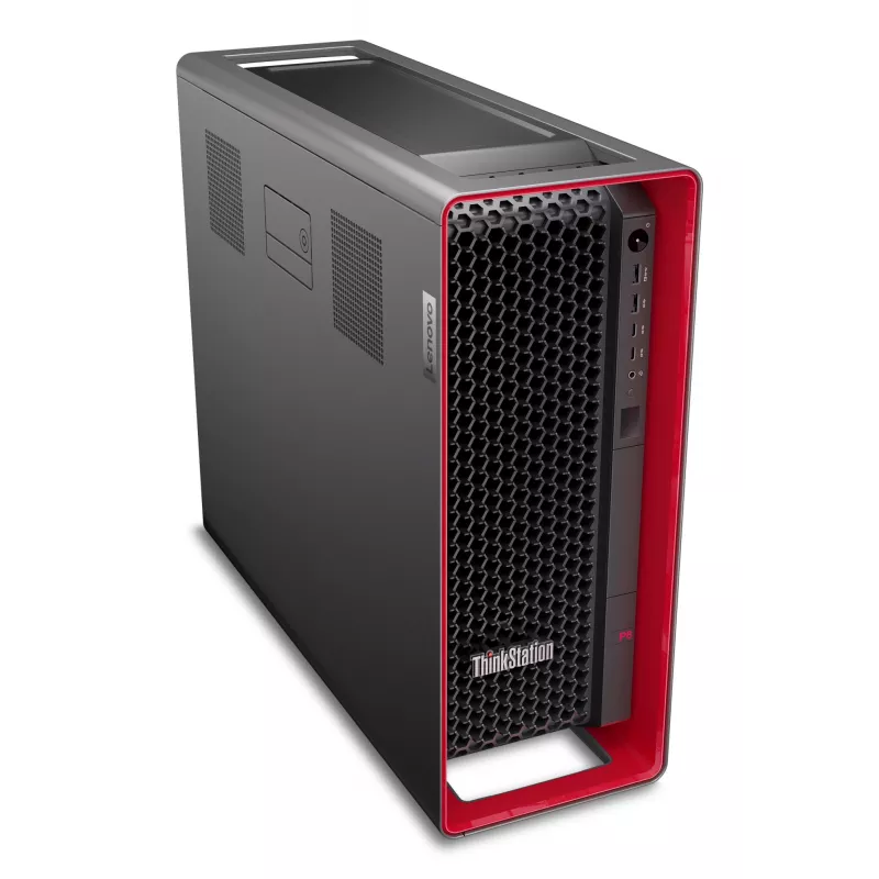 Lenovo ThinkStation P8 AMD Ryzen Threadripper PRO 7945WX 64 GB DDR5-SDRAM 1 TB SSD Windows 11 Pro Tower Workstation Juoda