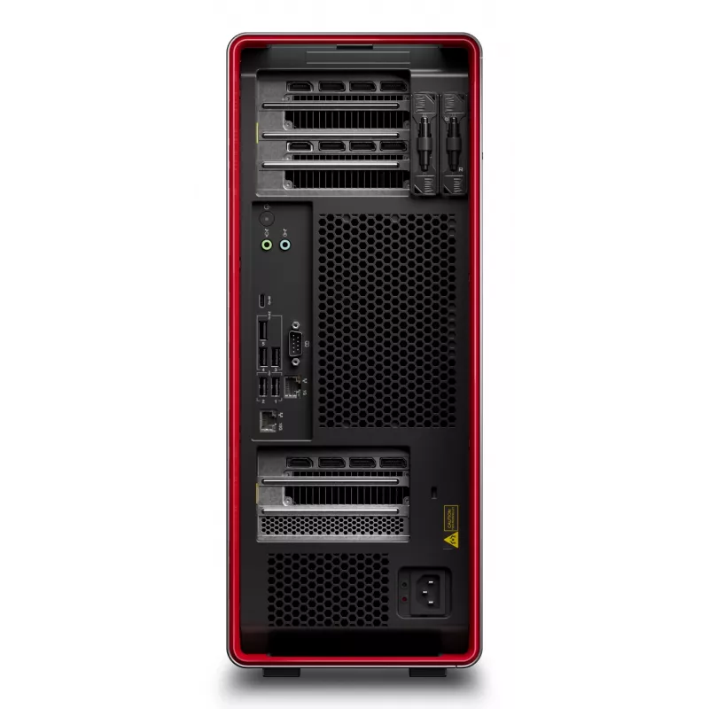Lenovo ThinkStation P8 AMD Ryzen Threadripper PRO 7945WX 64 GB DDR5-SDRAM 1 TB SSD Windows 11 Pro Tower Workstation Juoda