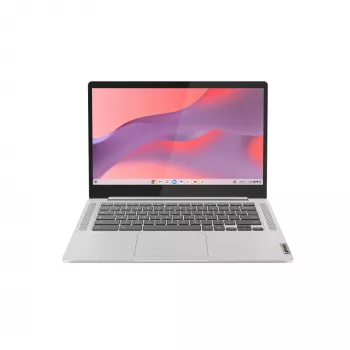 Nešiojamas kompiuteris Lenovo IdeaPad Slim 3 Chrome 14M868 MediaTek Kompanio 520 Chromebook 35,6 cm (14 colių) Full HD 4 GB LPDDR4x-SDRAM 128 GB eMMC Wi-Fi 6 (802.11ax) ChromeOS pilka