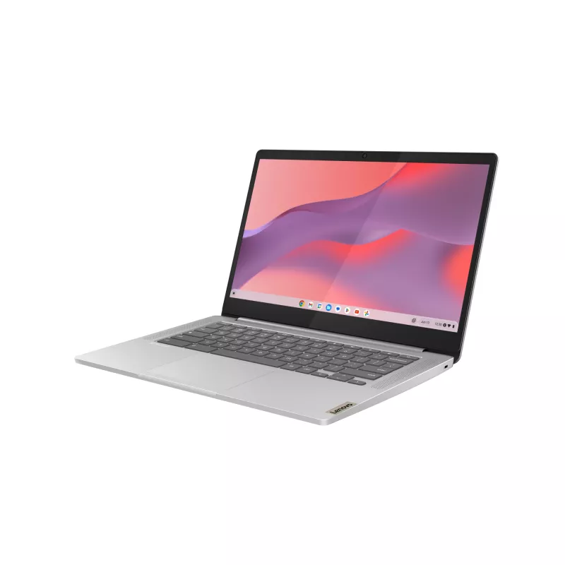 Nešiojamas kompiuteris Lenovo IdeaPad Slim 3 Chrome 14M868 MediaTek Kompanio 520 Chromebook 35,6 cm (14 colių) Full HD 4 GB LPDDR4x-SDRAM 128 GB eMMC Wi-Fi 6 (802.11ax) ChromeOS pilka