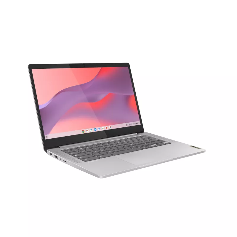 Nešiojamas kompiuteris Lenovo IdeaPad Slim 3 Chrome 14M868 MediaTek Kompanio 520 Chromebook 35,6 cm (14 colių) Full HD 4 GB LPDDR4x-SDRAM 128 GB eMMC Wi-Fi 6 (802.11ax) ChromeOS pilka
