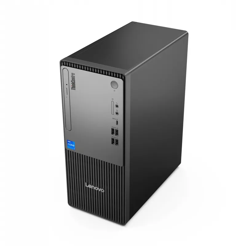 Lenovo ThinkCentre neo 50t Gen 5 Intel® Core™ i3 i3-14100 8 GB DDR5-SDRAM 256 GB SSD Windows 11 Pro bokštinis kompiuteris juodas