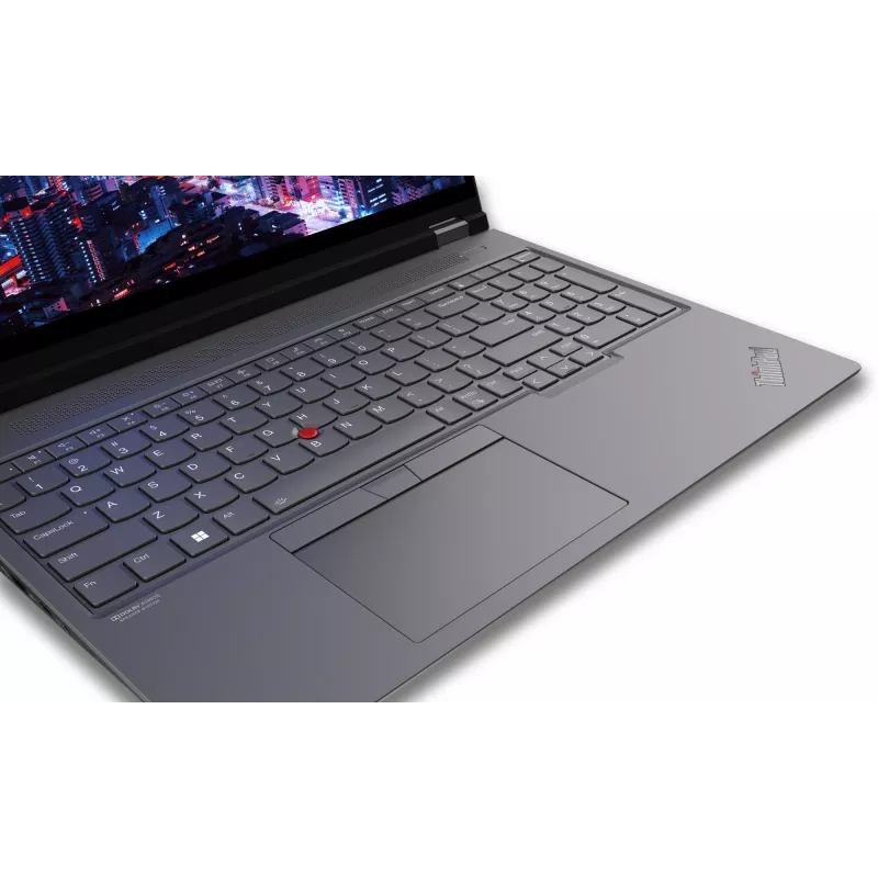 Lenovo ThinkPad P16 Gen 2 nešiojama darbo stotis, Intel® Core™ i7-14700HX, 40,6 cm (16 inch) WUXGA, 32 GB DDR5-SDRAM, 1 TB SSD, Intel Arc Pro A30M, Wi-Fi 6E, Windows 11 Pro, juoda