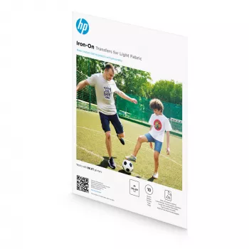 HP Iron-On Transferai šviesiems audiniams A4 (210 x 297 mm) 10 lapų