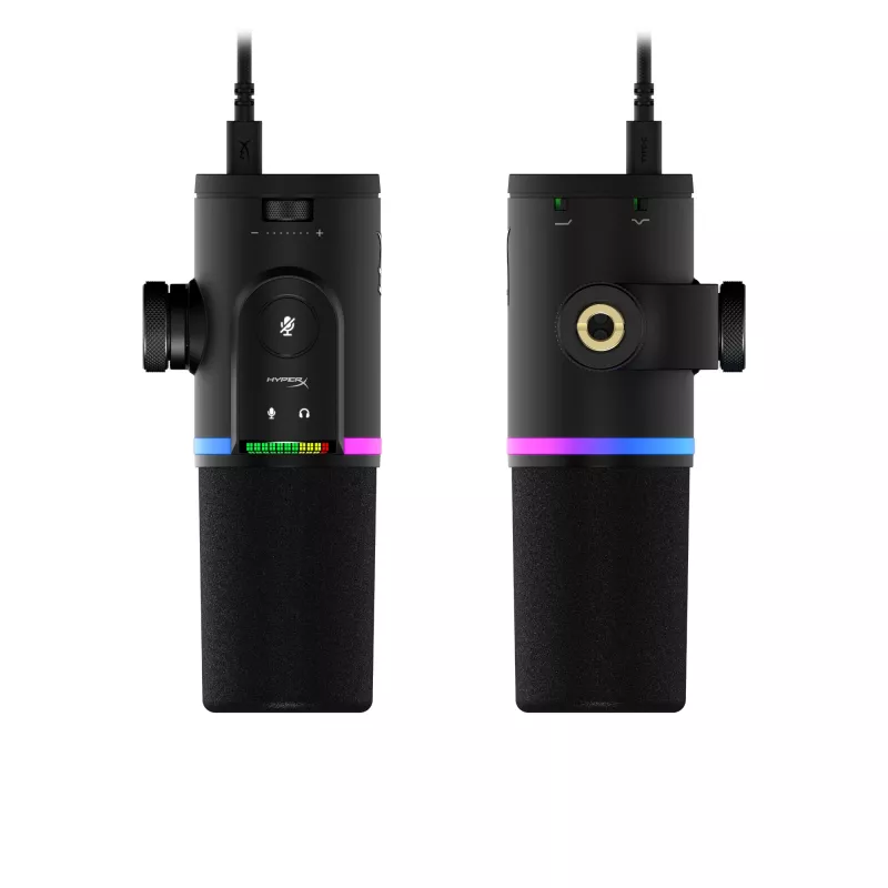 HyperX FlipCast - USB/XLR dinaminis mikrofonas (juodas)