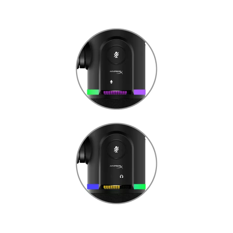 HyperX FlipCast - USB/XLR dinaminis mikrofonas (juodas)