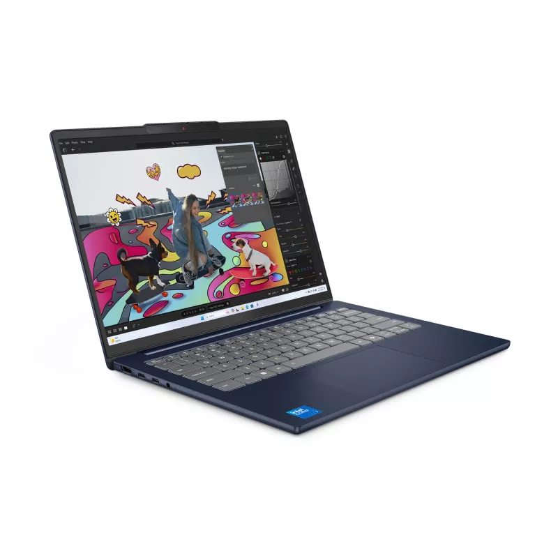 Nešiojamas kompiuteris Lenovo IdeaPad Slim 5 14AKP10 Copilot+ PC AMD Ryzen™ AI 5 330 35,6 cm (14 colių) WUXGA 16 GB DDR5-SDRAM 512 GB SSD Wi-Fi 7 (802.11be) Windows 11 Home German Blue