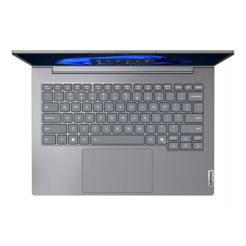 Nešiojamas kompiuteris Lenovo ThinkBook 14 G9 AHP AMD Ryzen™ 5 220 35,6 cm (14 inch) WUXGA 32 GB DDR5-SDRAM 512 GB SSD Wi-Fi 7 (802.11be) Windows 11 Pro Pilka