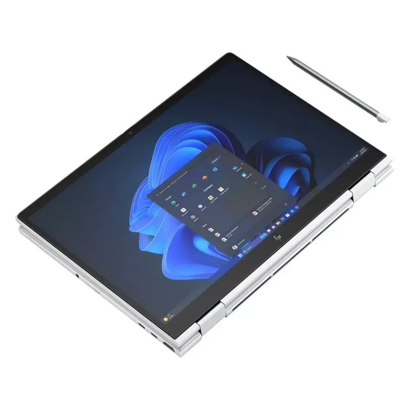 Nešiojamas kompiuteris HP EliteBook 8 Flip G1i 13 Ultra – 13,3 colio WUXGA jutiklinis IPS 400 nitų, AMD Ryzen 7 255U, 32 GB LPDDR5x-7500, 1 TB SSD, Intel Arc kamera, 62 Wh, Windows 11 Pro