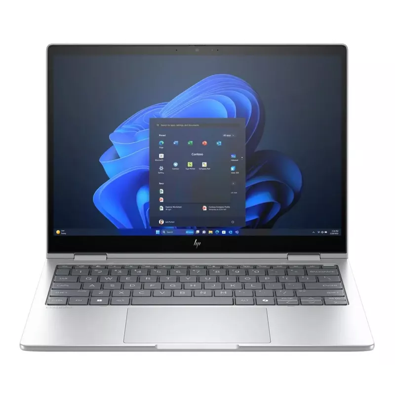 Nešiojamas kompiuteris HP EliteBook 8 Flip G1i 13 Ultra – 13,3 colio WUXGA jutiklinis IPS 400 nitų, AMD Ryzen 7 255U, 32 GB LPDDR5x-7500, 1 TB SSD, Intel Arc kamera, 62 Wh, Windows 11 Pro