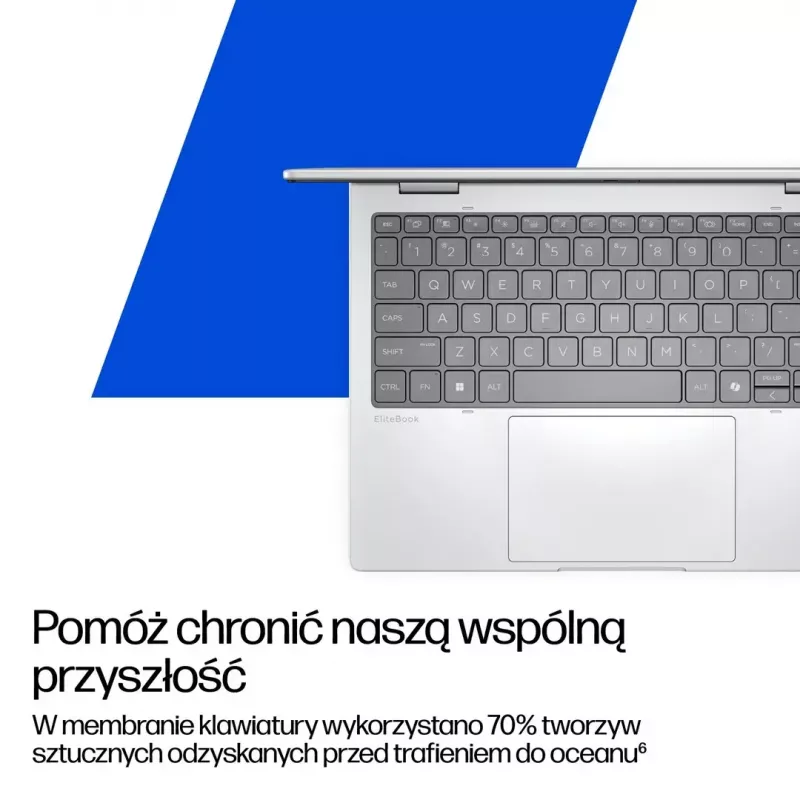Nešiojamas kompiuteris HP EliteBook 8 Flip G1i 13 Ultra – 13,3 colio WUXGA jutiklinis IPS 400 nitų, AMD Ryzen 7 255U, 32 GB LPDDR5x-7500, 1 TB SSD, Intel Arc kamera, 62 Wh, Windows 11 Pro