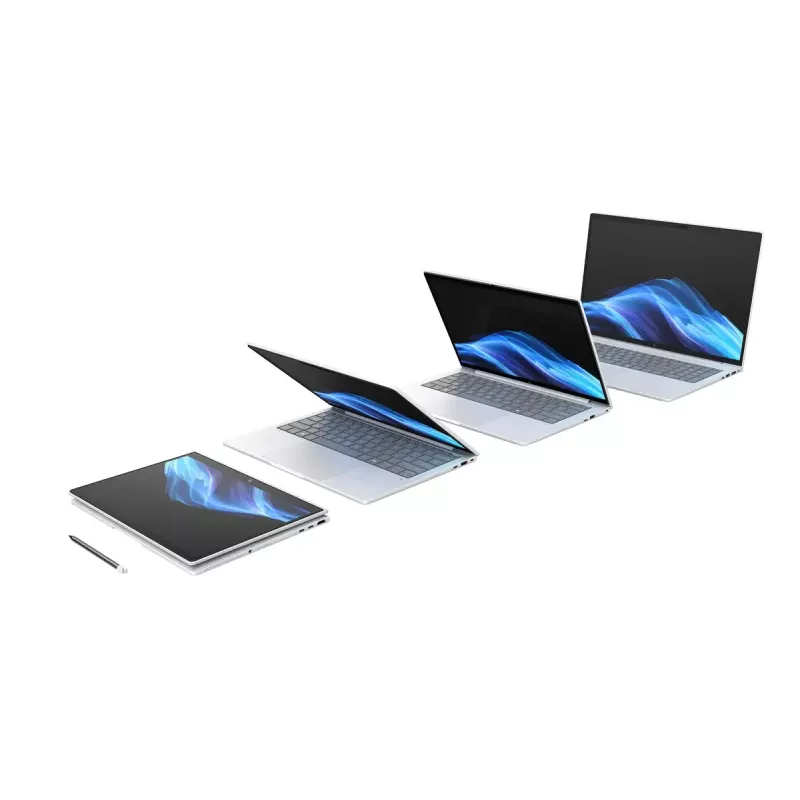 Nešiojamas kompiuteris HP EliteBook 8 Flip G1i 13 Ultra – 13,3 colio WUXGA jutiklinis IPS 400 nitų, AMD Ryzen 7 255U, 32 GB LPDDR5x-7500, 1 TB SSD, Intel Arc kamera, 62 Wh, Windows 11 Pro