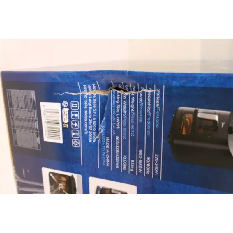 Oro gruzdintuvė Midea MAD1100DADK 1850 W, 6,4 L talpa (4,4 L krepšelis)