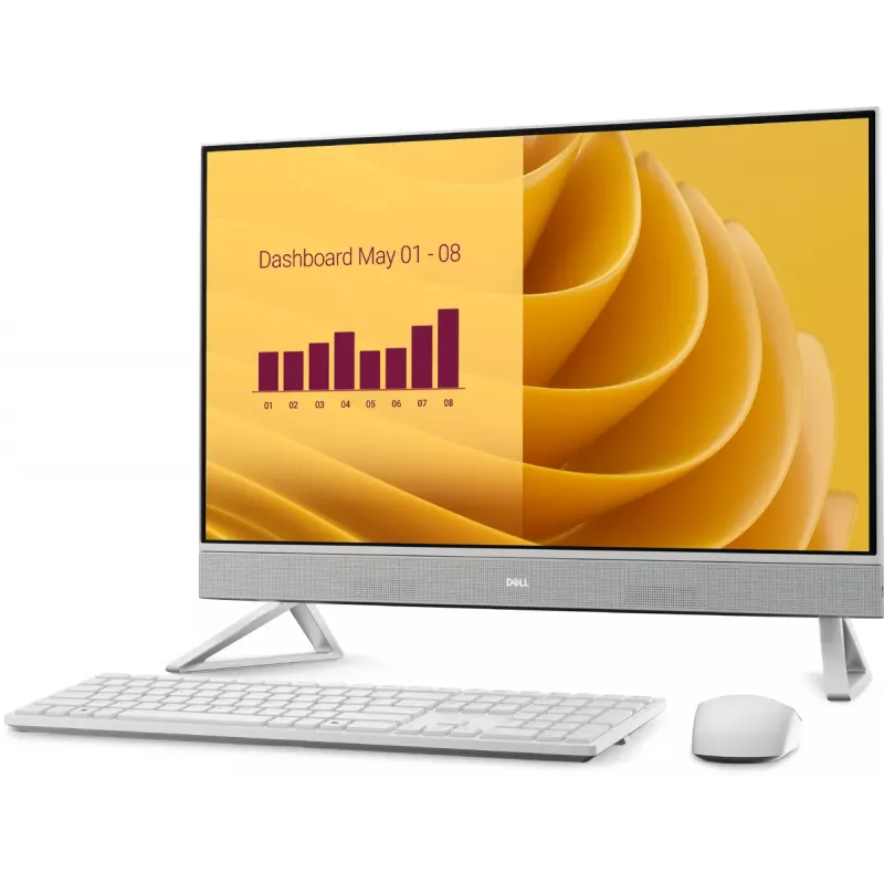 All-in-One kompiuteris Dell EC27250 — 27 colių FHD jutiklinis ekranas, Intel Core 7 150U 5.4 GHz, 16 GB DDR5, 1 TB SSD, NVIDIA GeForce MX570A 2 GB, Windows 11 Pro
