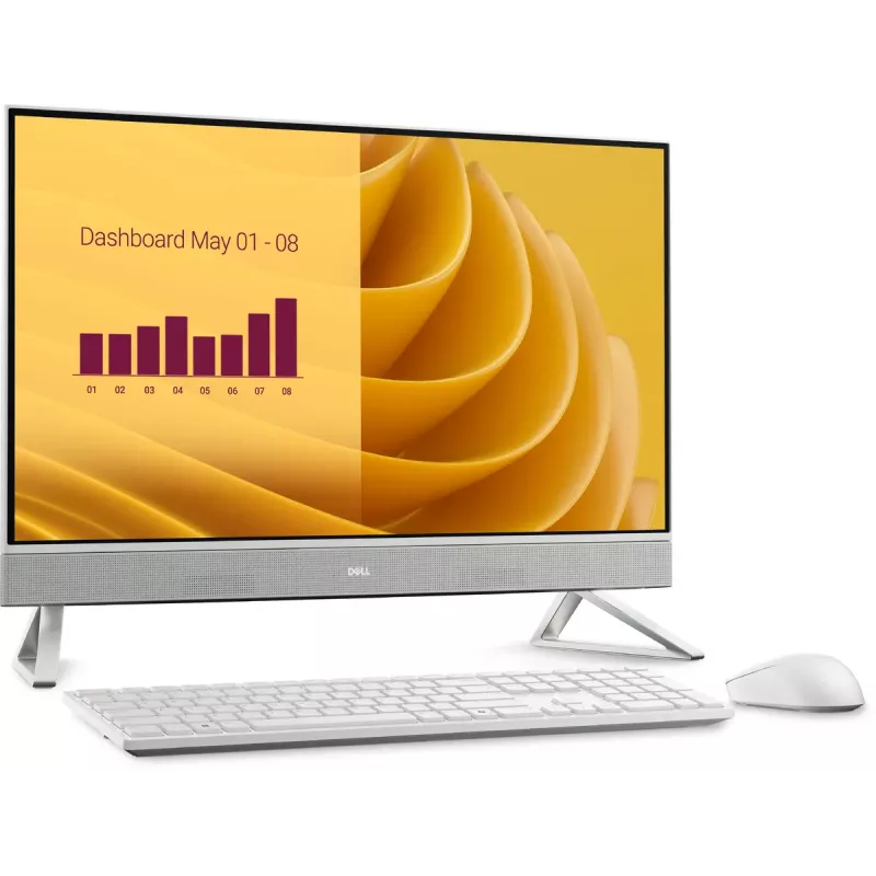 All-in-One kompiuteris Dell EC27250 — 27 colių FHD jutiklinis ekranas, Intel Core 7 150U 5.4 GHz, 16 GB DDR5, 1 TB SSD, NVIDIA GeForce MX570A 2 GB, Windows 11 Pro