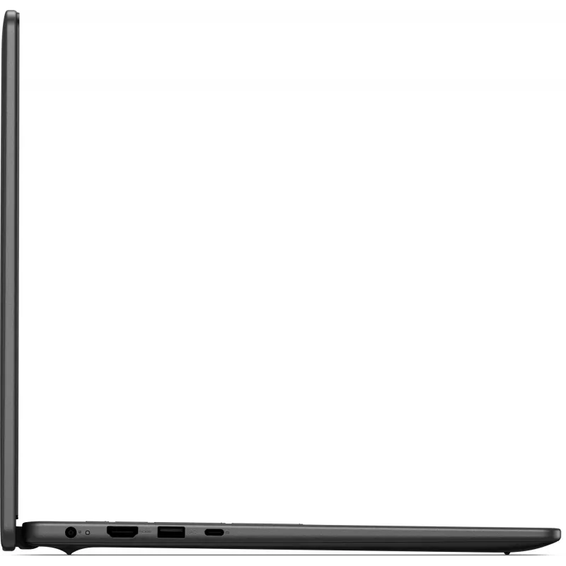 Dell DC16250 nešiojamas kompiuteris Intel Core 5 120U 40,6 cm (16 colių) Full HD+ 8 GB DDR5-SDRAM 512 GB SSD Wi-Fi 6 (802.11ax) Ubuntu Linux JK tarptautinė juoda