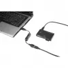 USB kabelis Renkforce RF-3322982 0,25m USB A juodas