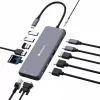 Verbatim CMH-14 USB Type-C 14 prievadų multiport hub, 5000 Mbit/s, sidabrinis