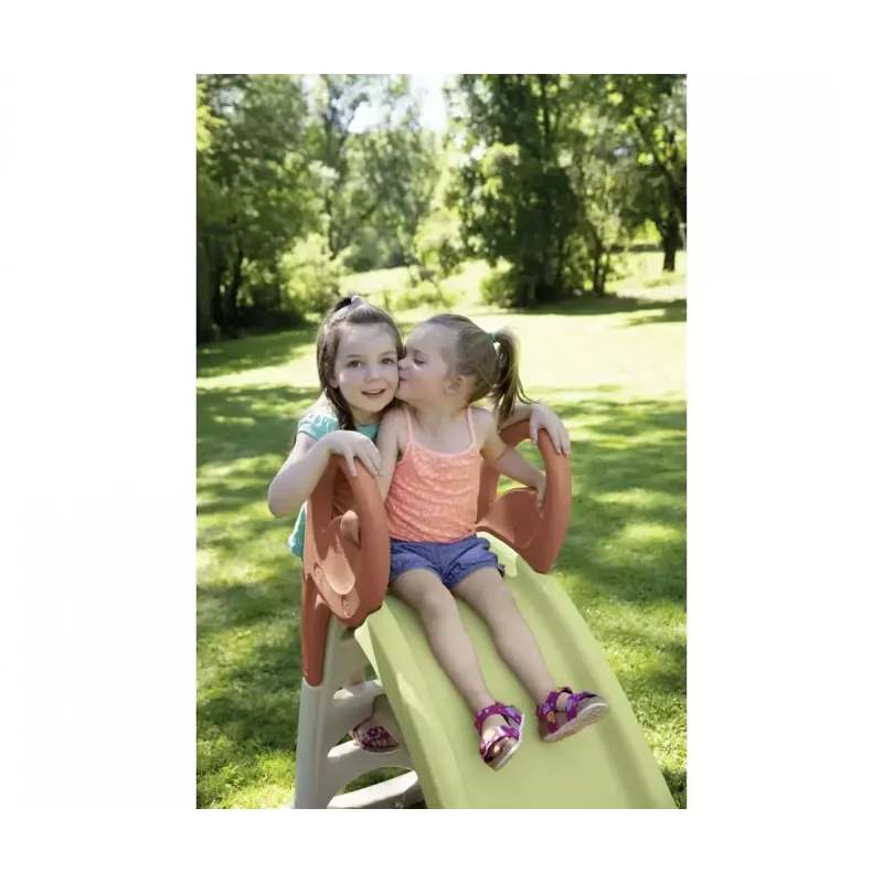 Lauko čiuožykla vaikams SMOBY Life Slide KS 820510 – plastikinė čiuožykla sodui