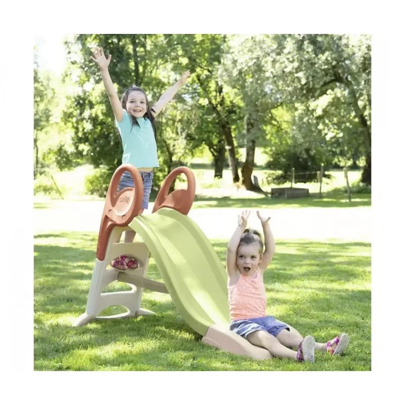 Lauko čiuožykla vaikams SMOBY Life Slide KS 820510 – plastikinė čiuožykla sodui