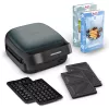 Vaflinė Tefal Snack Collection SW862BF0 2 vafliai 700 W Juoda Tamsiai Žalia