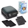Vaflinė Tefal Snack Collection SW862BF0 2 vafliai 700 W Juoda Tamsiai Žalia