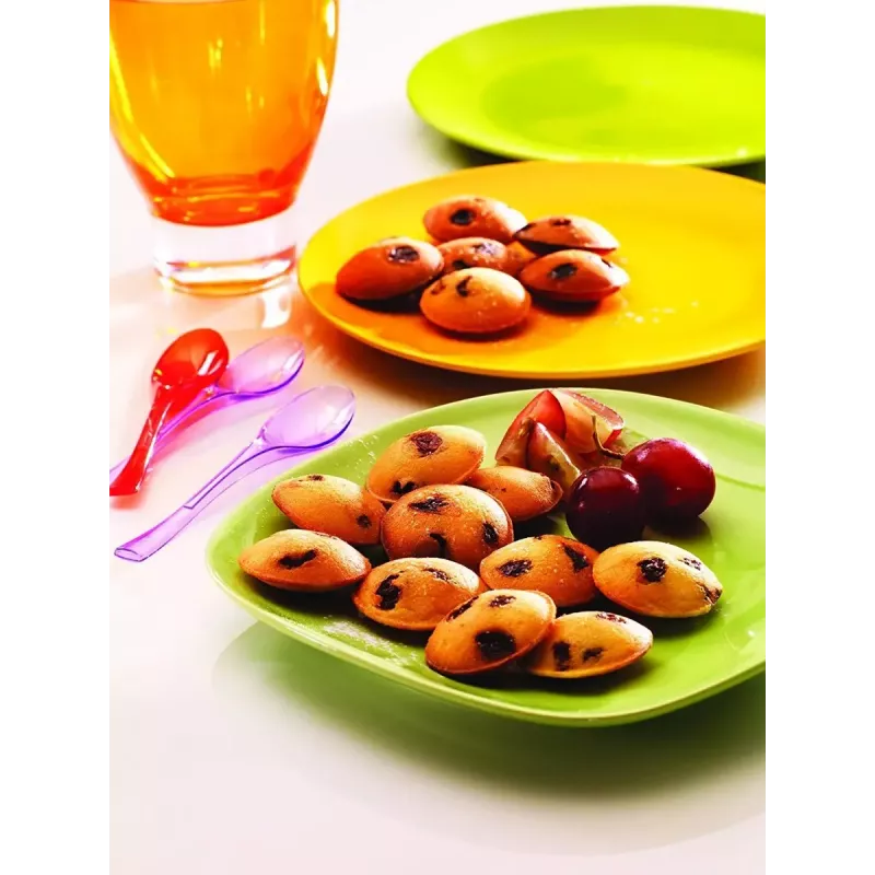 Pakeitimo plokštelė Tefal Snack Collection SnackTime XA801212 — 242×155×44 mm, 2 vnt. pakuotė
