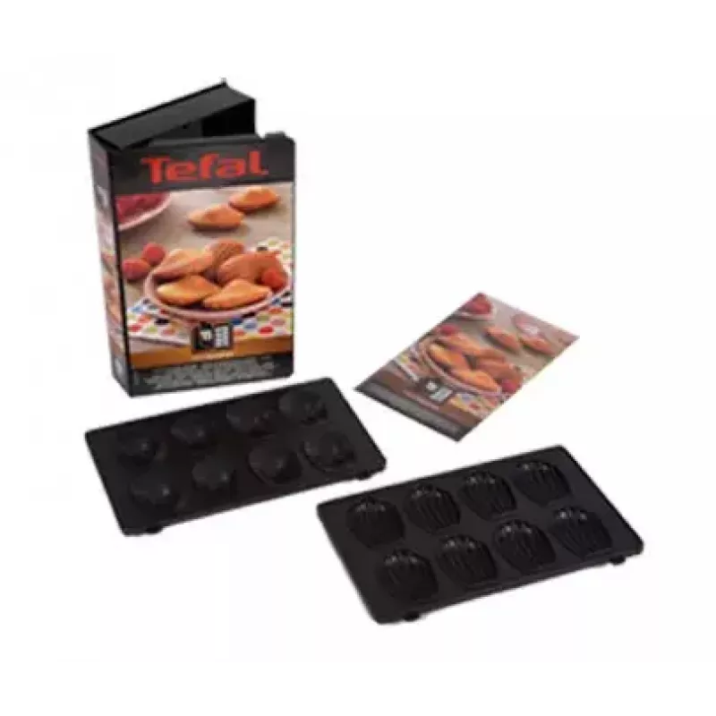 Keičiama plokštelė Tefal XA801512 Juoda, skirta Snack Collection, 242×155×44 mm, 2 vnt.