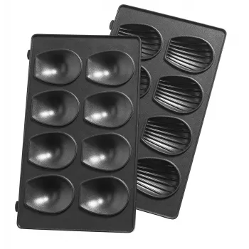 Tefal XA801512 Madeleine plates, juodos spalvos