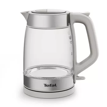 Tefal stiklinis virdulys KI605B30 1,7 L 2200 W pilka, sidabrinė, permatoma