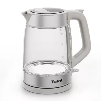 Tefal stiklinis virdulys KI605B30 1,7 L 2200 W pilka, sidabrinė, permatoma