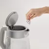 Tefal stiklinis virdulys KI605B30 1,7 L 2200 W pilka, sidabrinė, permatoma