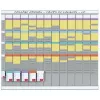 Nobo T-CARD KIT 12 COLM 32 SLOT – komplektas planavimo kortelėms