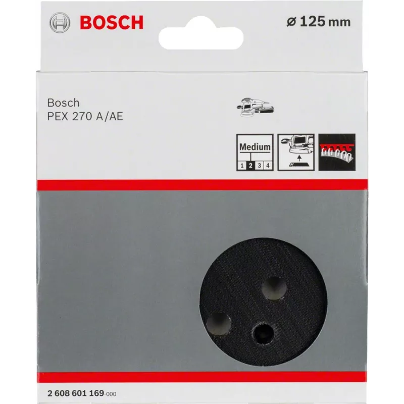 Bosch 2 608 601 169 šlifavimo padėklas, 1 vnt.
