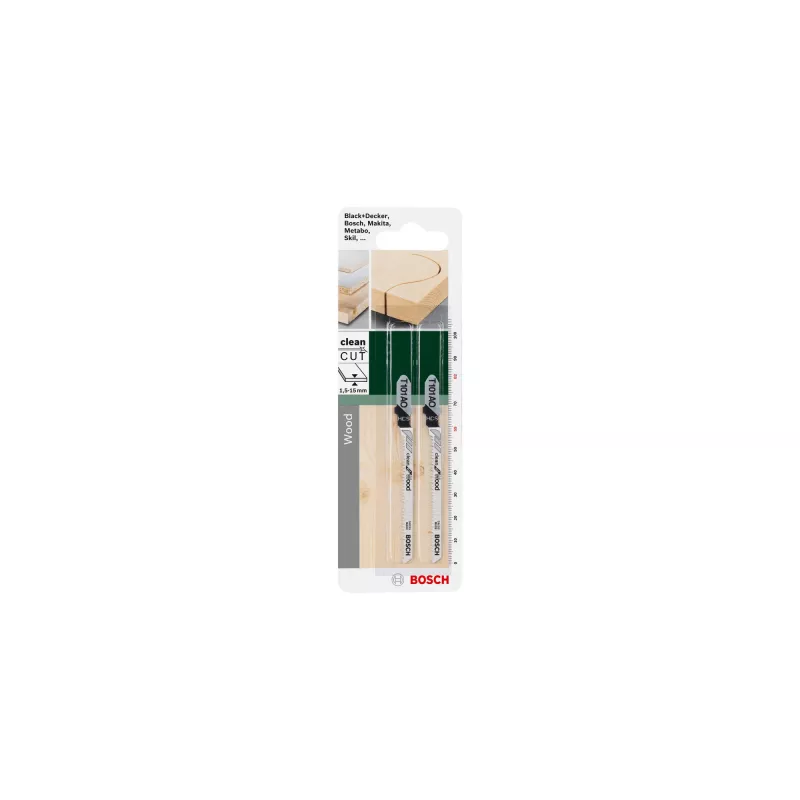 Bosch 2 609 256 723 pjūklo diskas pjūkleliui Aukštos anglies plienas (HCS) 2 vnt.