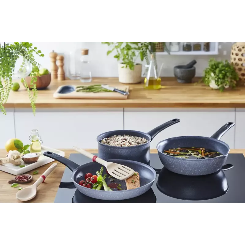 Universali keptuvė Tefal Healthy Chef G15004 Apvali 24 cm Pilka