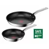 Kepimo rinkinys Tefal Intuition B817S255 – nerūdijančio plieno keptuvės 20 cm ir 26 cm
