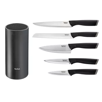 Virtuvinių peilių rinkinys Tefal K2216S74 – 5 vnt., nerūdijančio plieno, 20 cm