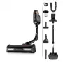 Rowenta X-Force RH99F1 2-in-1 lazdelinis siurblys, akumuliatorinis, sausas valymas, HEPA, be maišelio, 0,9 L, juoda, pilka