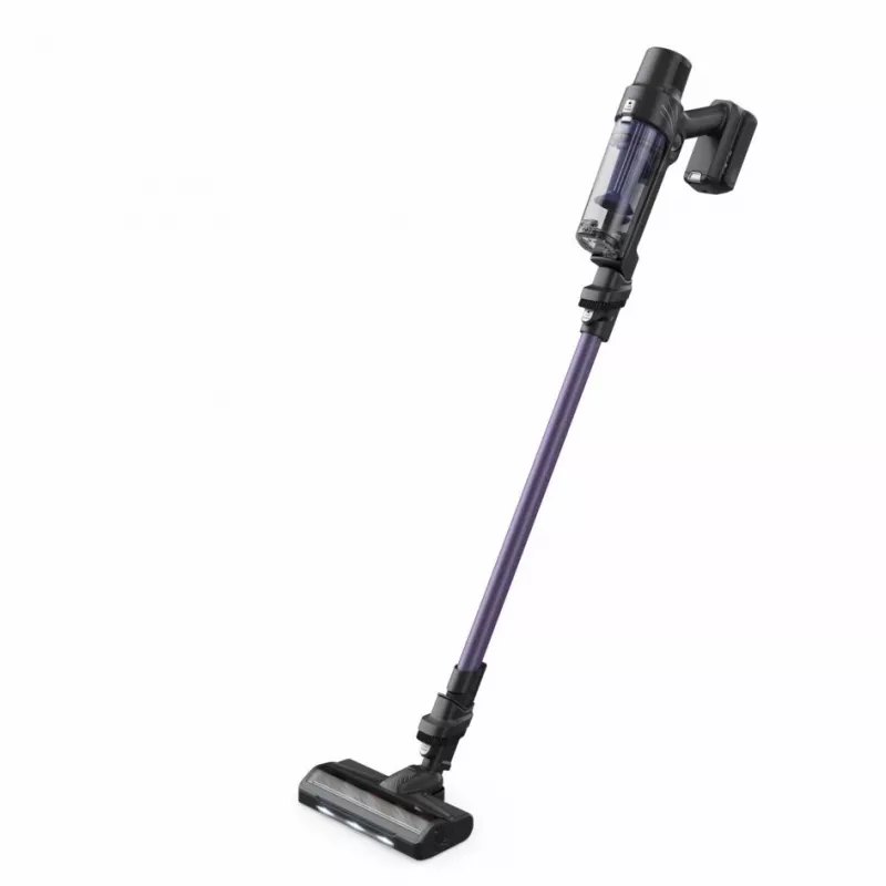 Rowenta RH6A31 2-in-1 lazdelinis dulkių siurblys, belaidis, be maišelio, 140 W, juoda, violetinė